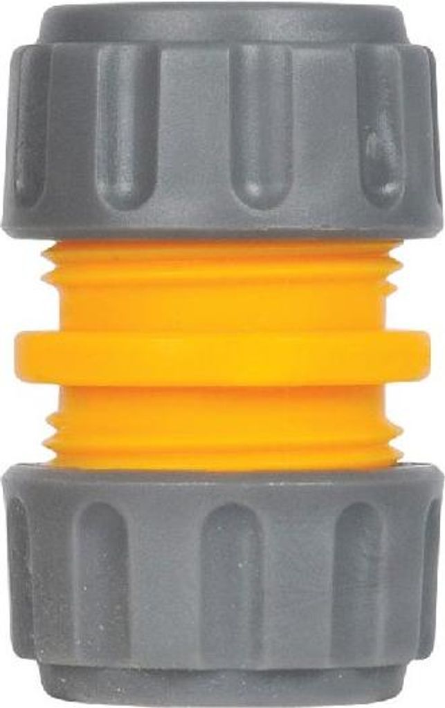 Hozelock 12,5 mm Schlauchreparatur-Anschlussstück, Schlauchanschluss, Weiblich/Weiblich, PVC, Grau, Orange