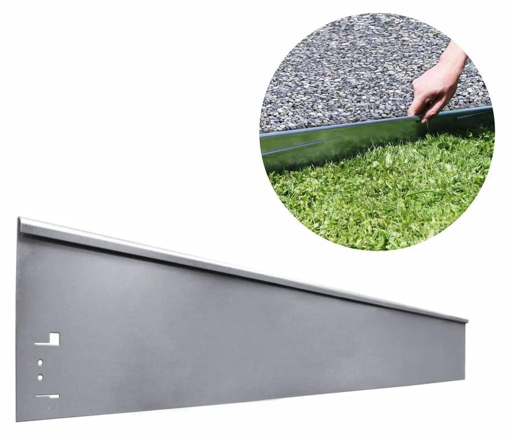 Rasenkante Abschlussstück 18,5cm x 113cm | Rasenkanten | Produktbild 
