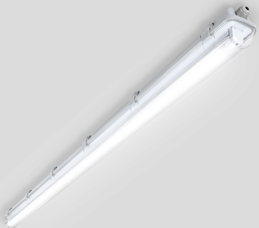 Peviasot 20X LED Feuchtraumleuchte Wannenleuchte 120cm 1 x 18W T8 Röhre Neutralweiß 4500K IP65