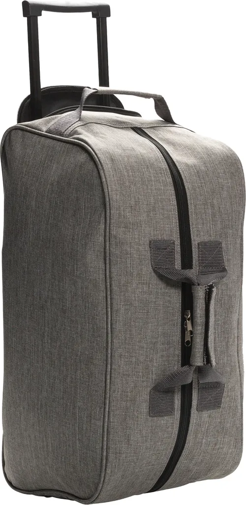 Sac à roulettes 40L XD1079 gris : voyagez léger sans porter de poids