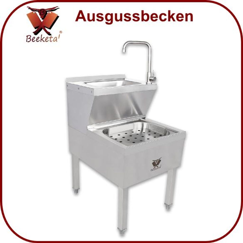 Beeketal Gastro Handwaschbecken Waschbecken Ausgussbecken Produktbild 