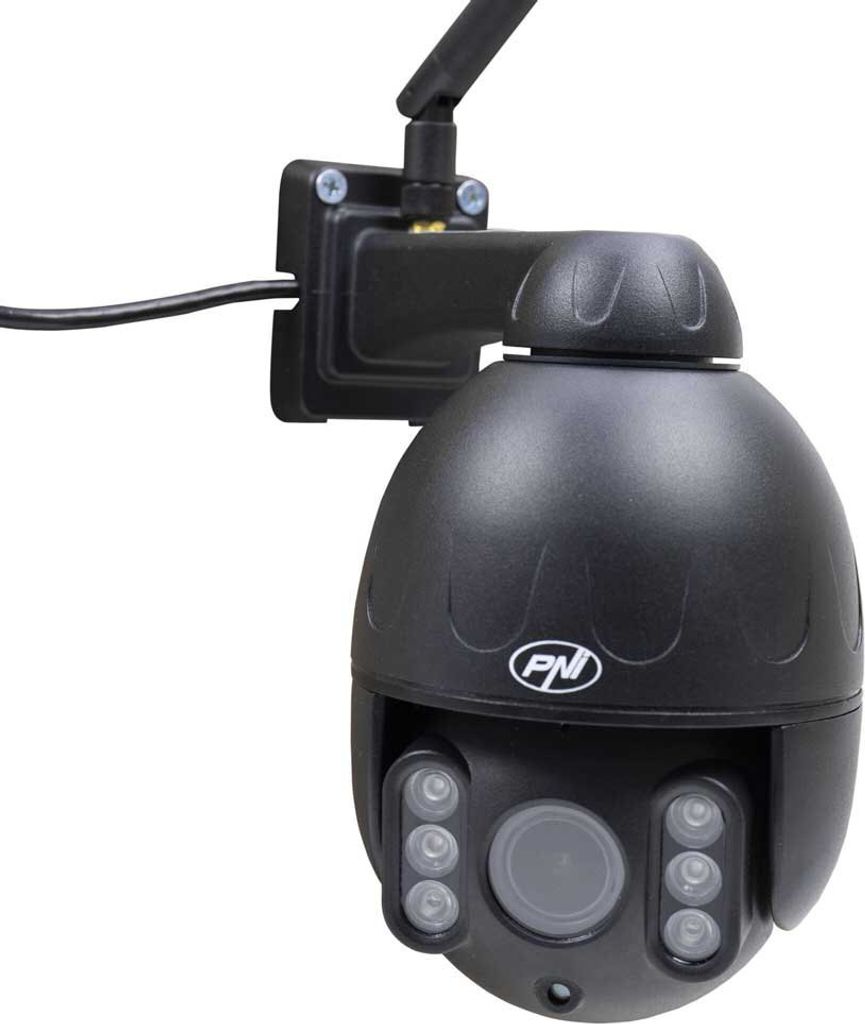 Pni Ip655b Ip Full Hd Mit Nachtsicht Überwachungskamera Schwarz Schwarz One Size