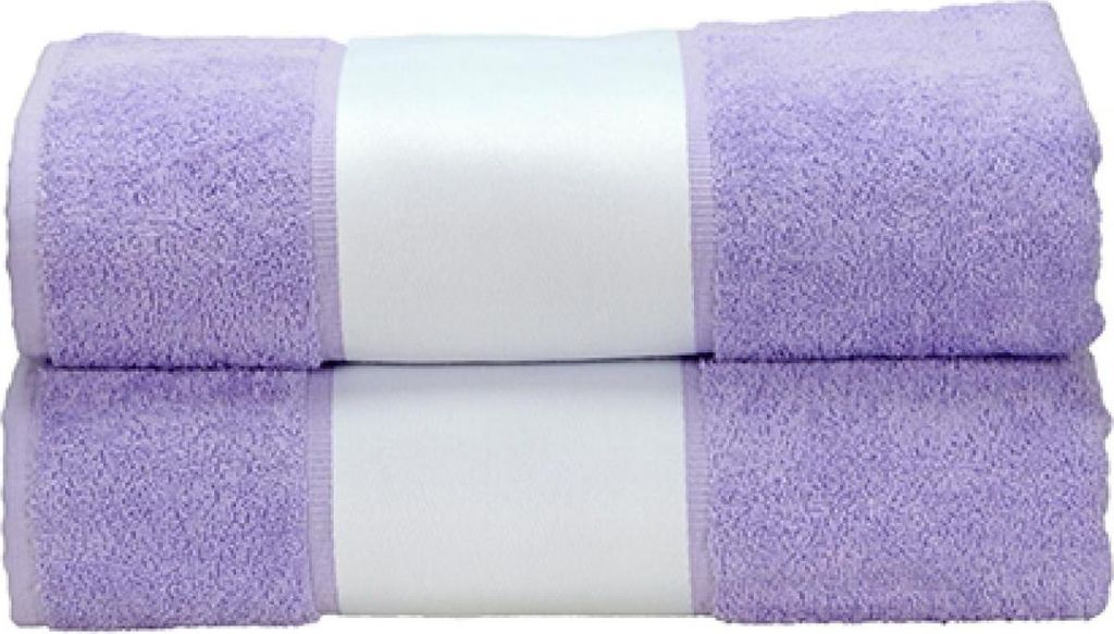 A&R AR081 | Badetuch SUBLI-Me Bath Towel, 70 x 140 cm - Farbe: Light Purple - Größe: 70 x 140 cm