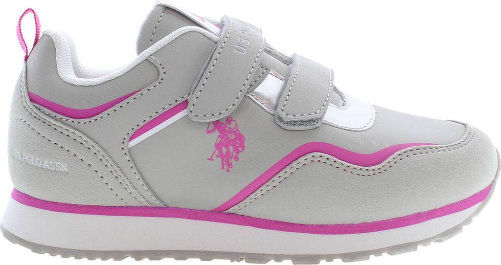 US POLO BEST PRICE GRAU SPORTSCHUHE FÜR MÄDCHEN : Farbe - Grau, Größe - 28 Größe: 28 Farbe: Grau
