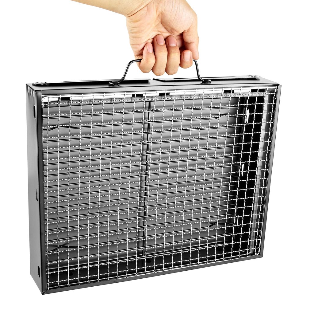SunJas Holzkohlegrill CA-04 Reisegrill Tischgrill Produktbild 8