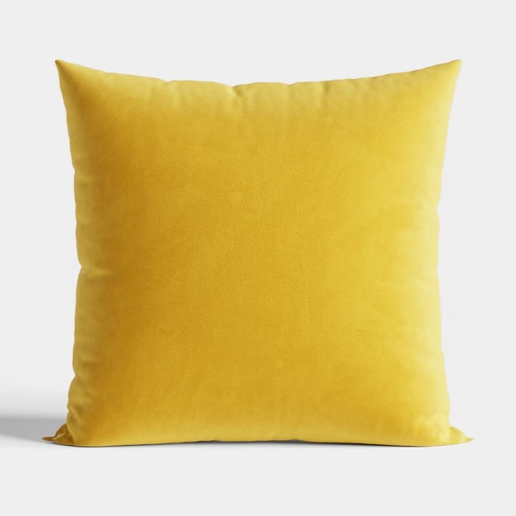 Dekorativní povlak na polštář žlutý 40 x 40 cm Obrázek produktu 