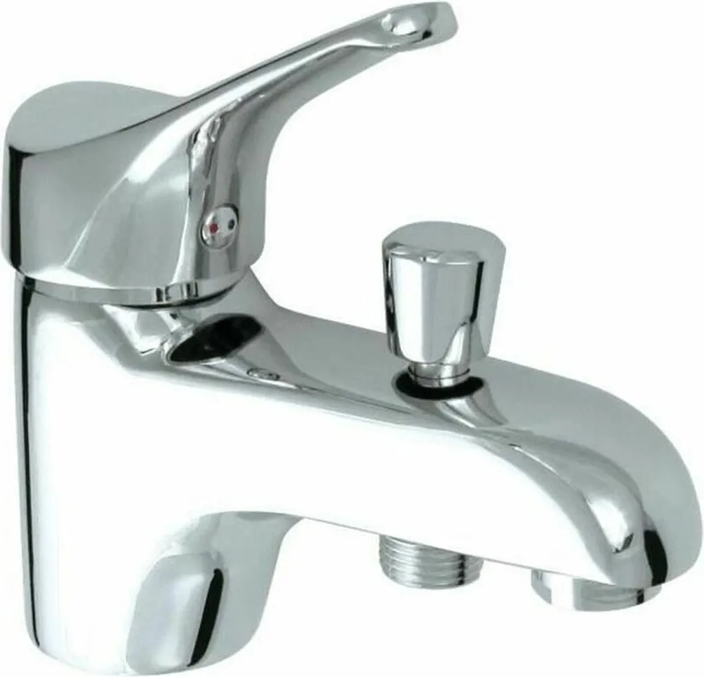 Miscelatore per doccia Rousseau Edinburgh Grigio Metallo 16 x 12 x 21 cm