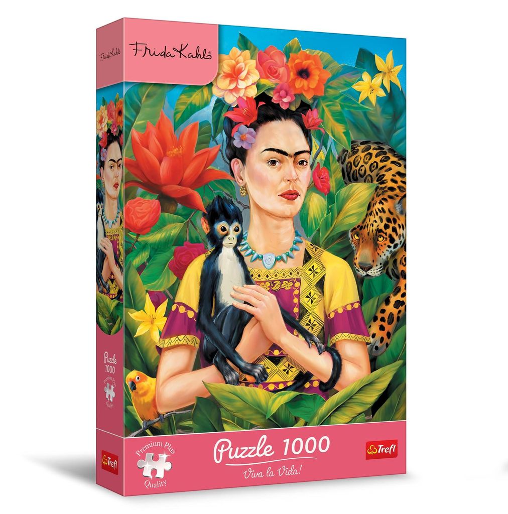 Trefl - Puzzle 1000 Teile, Porträt im Dschungel, Premium Produktbild 