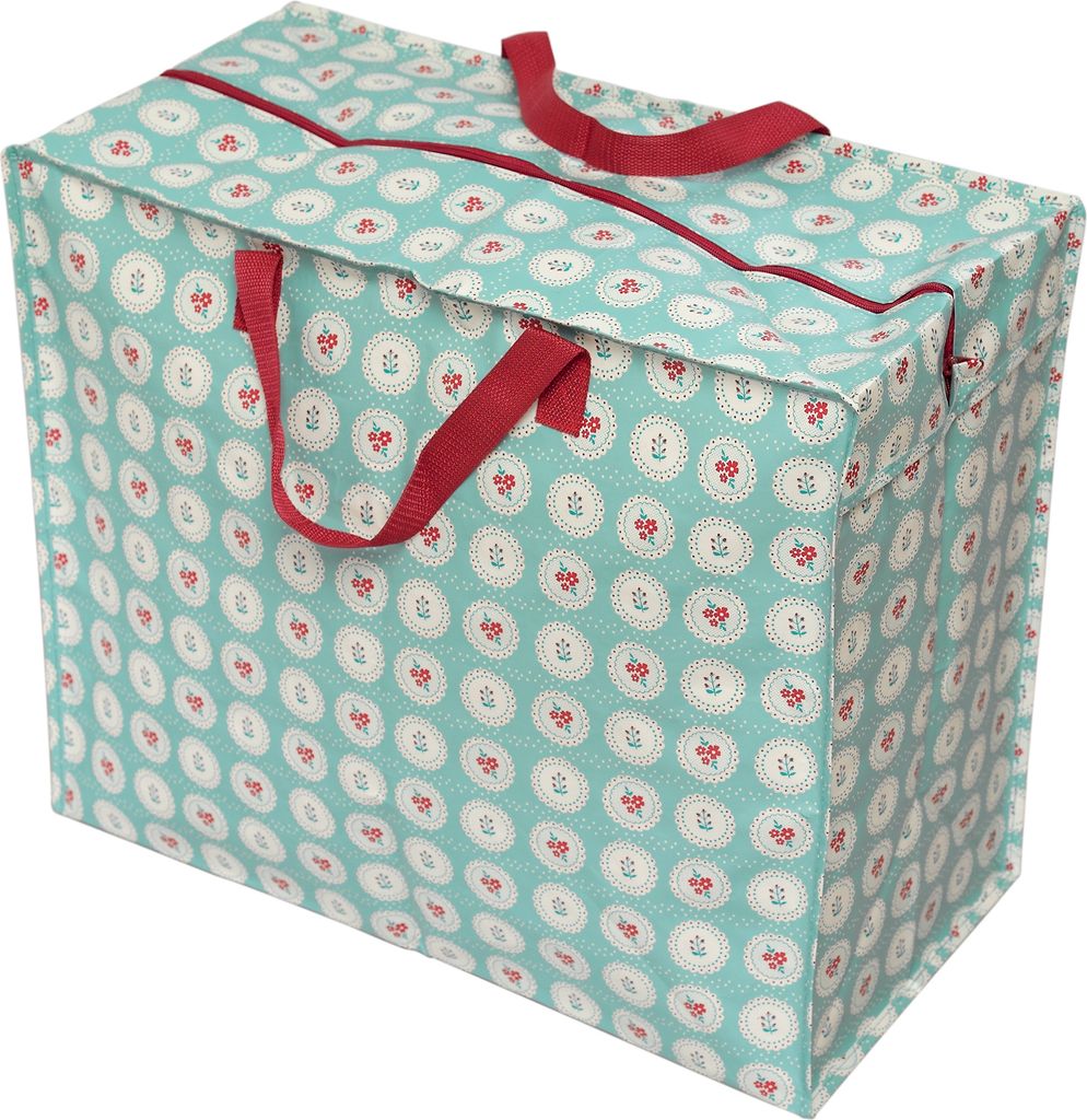 Rex London - XXL Riesentasche, Jumbotasche - Blue Doily - Produktbild 