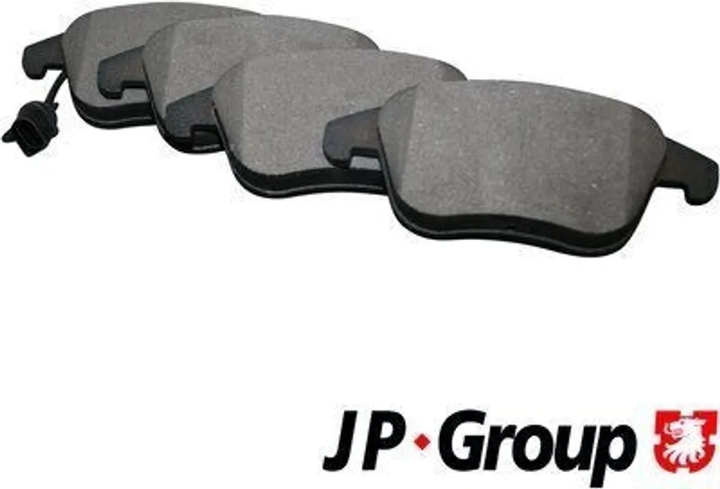 Plaquettes de frein JP GROUP 1163607210 pour Audi A4 8K et A5 8T avant