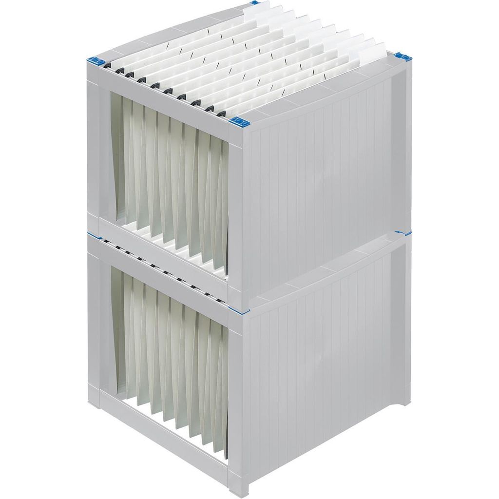 helit H6110084 Panier pour dossiers suspendus pour 40 Image du produit 