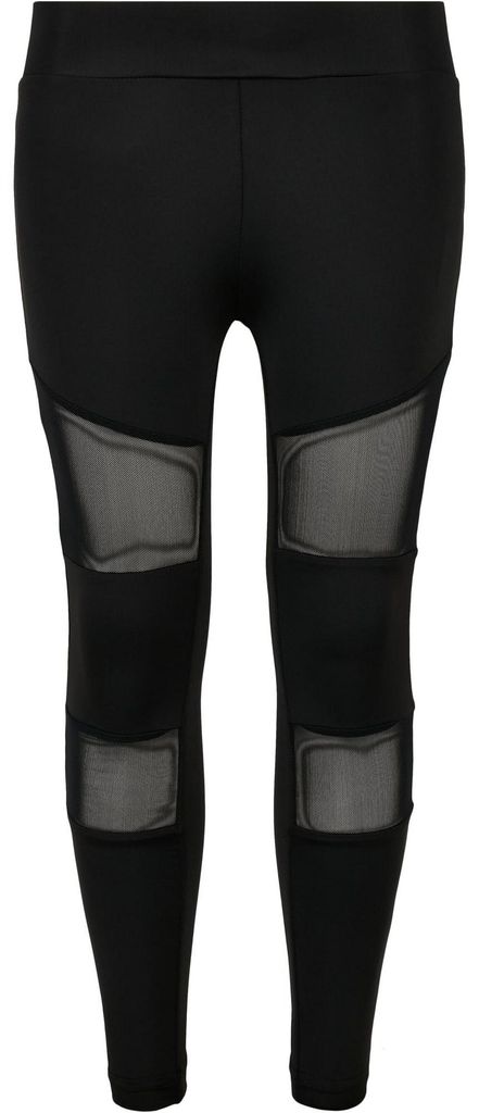 Urban Classics - Leggings für Mädchen TN396 (128) (Schwarz)