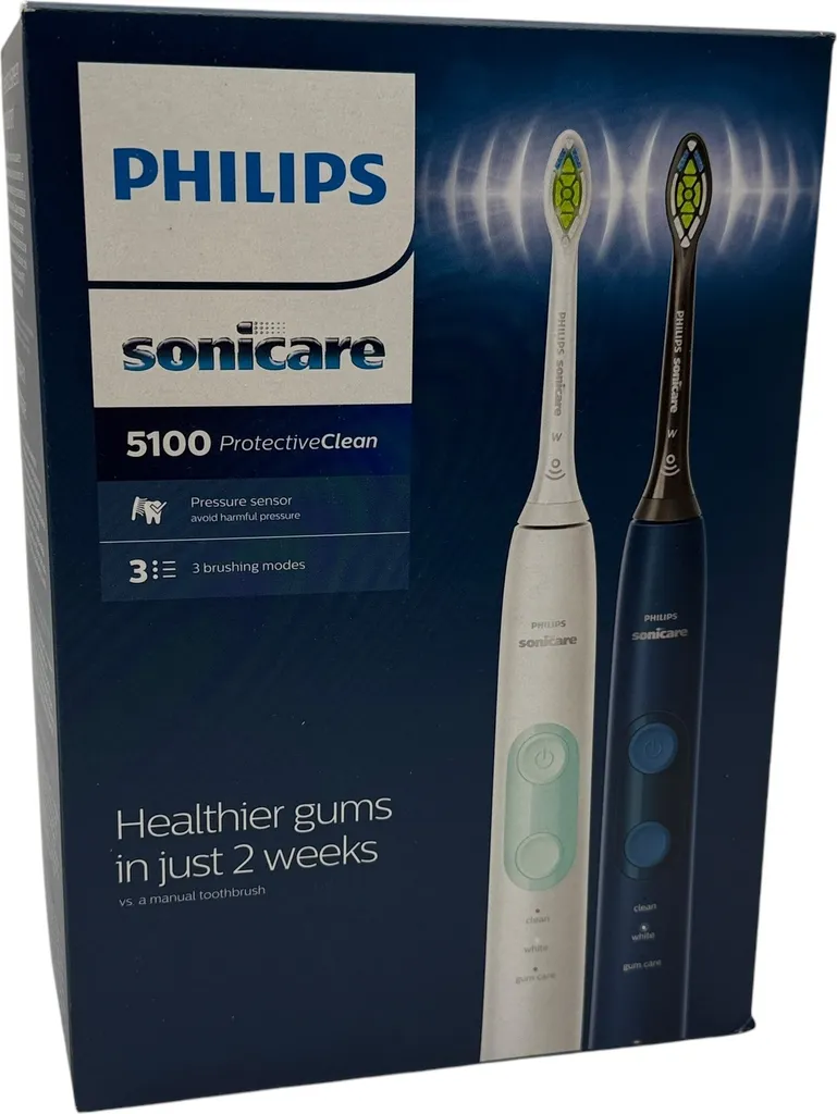 Philips Sonicare 5100 ProtectiveClean Capteur de Pression et 3 Modes Soin - 33