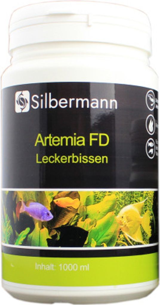 Silbermann Artemia FD - gefriergetrocknete Salinenkrebse Produktbild 