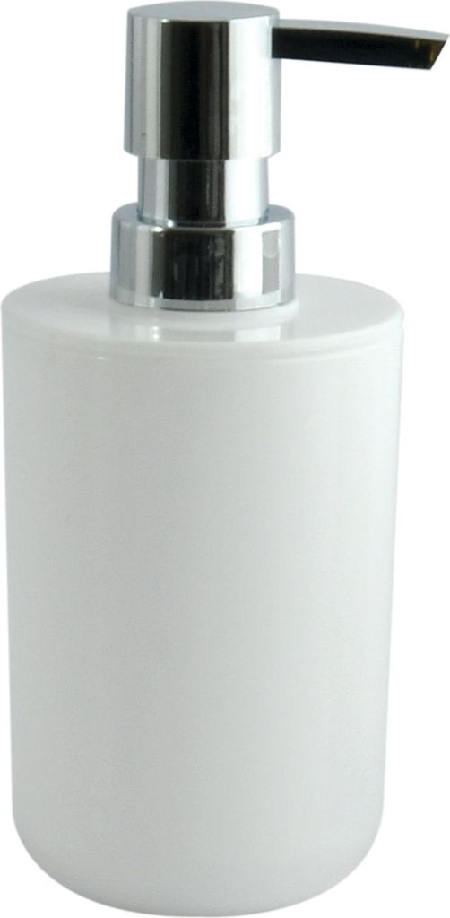 MSV Seifenspender "Inagua" Flüssigseifen-Spender, Fassungsvermögen 7 x 7 x 16 cm - Weiß