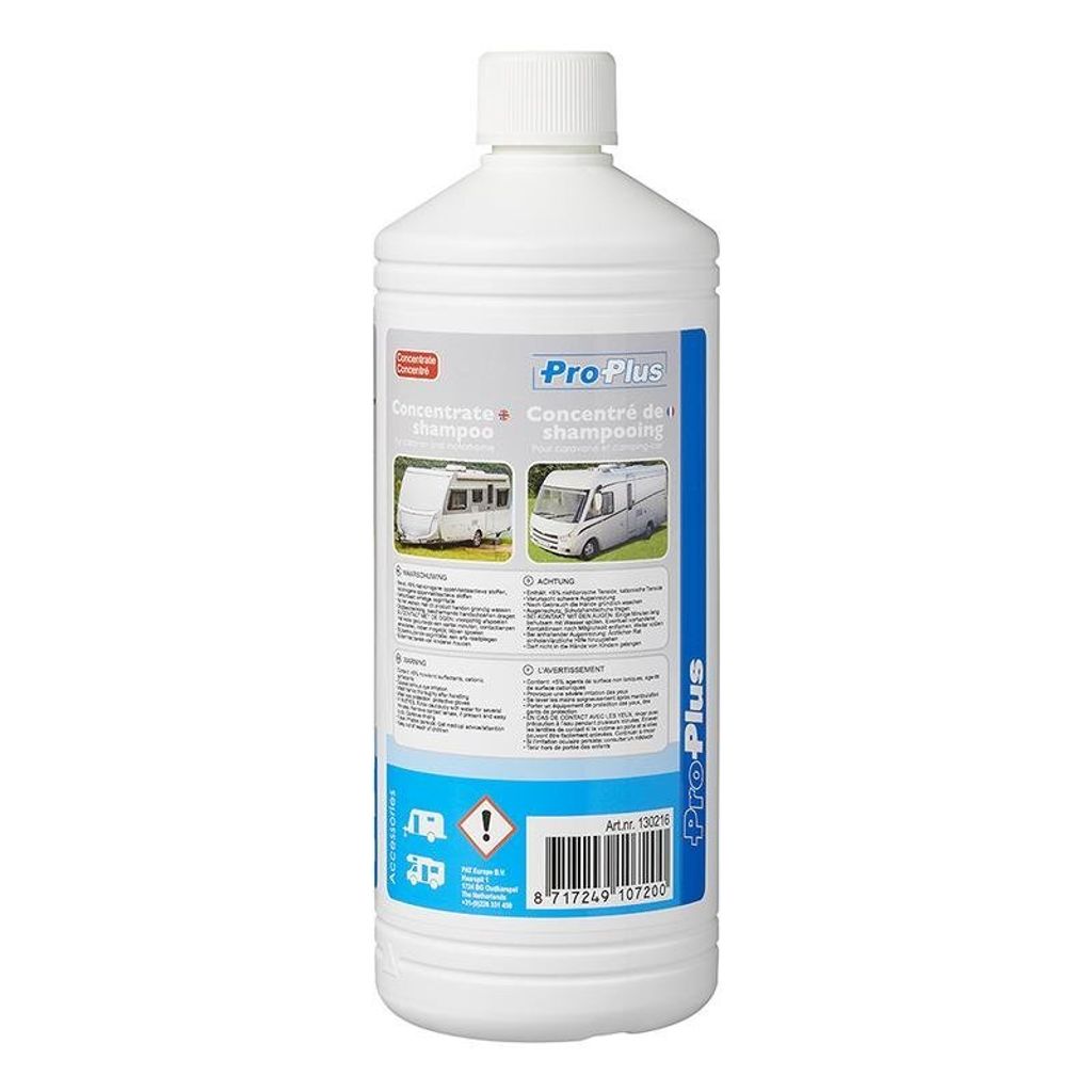 Konzentratshampoo 1 Liter für Wohnwagen und Wohnmobil Produktbild 