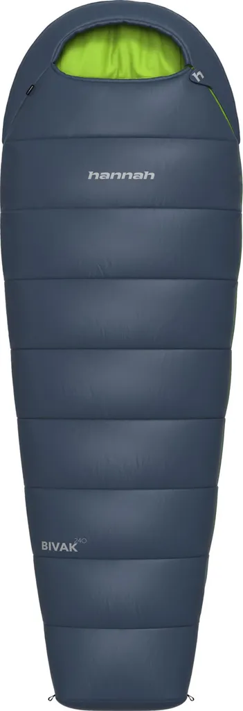 Sac de couchage Hannah Bivouac 240 Midnight Navy Lime Green II 190L