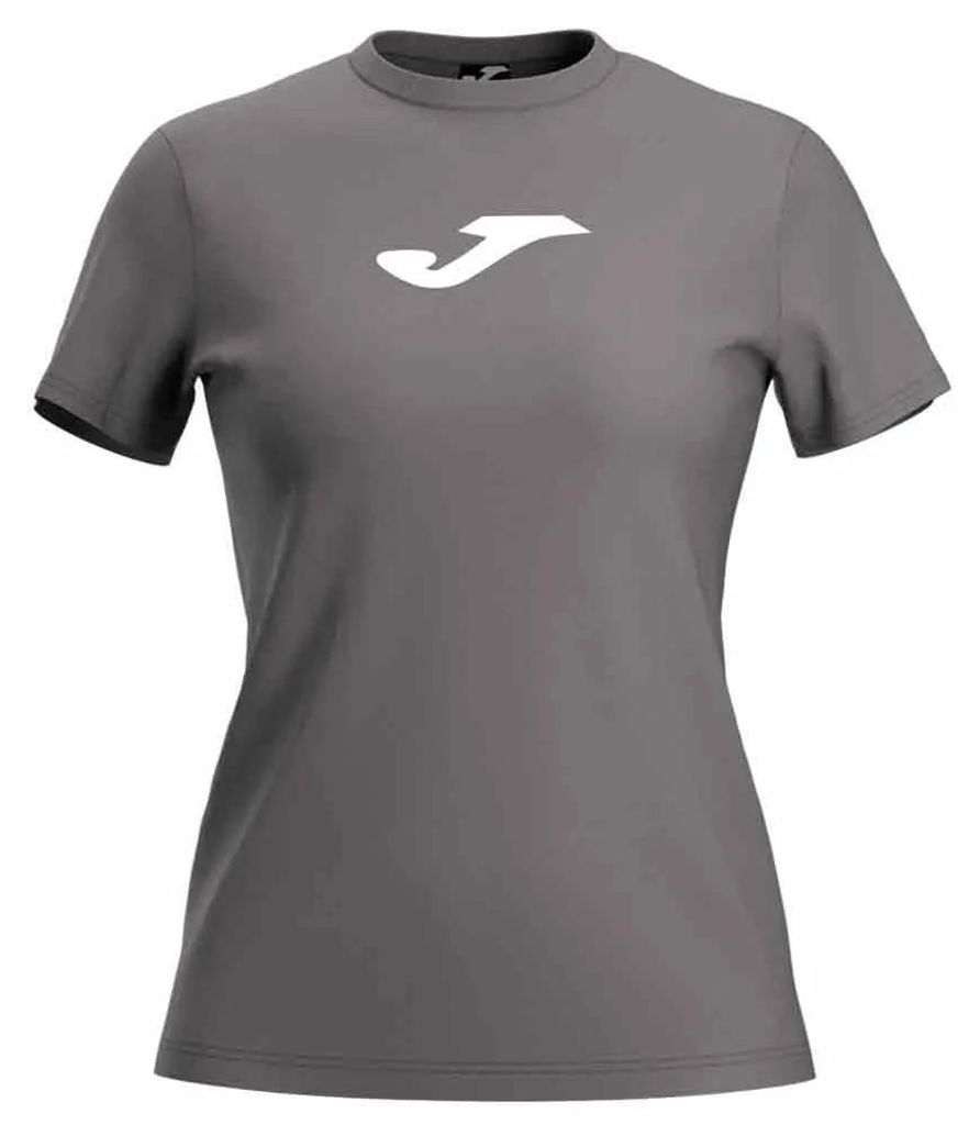 Joma Challenge Kurzarm-t-shirt Grau L Frau Grau L