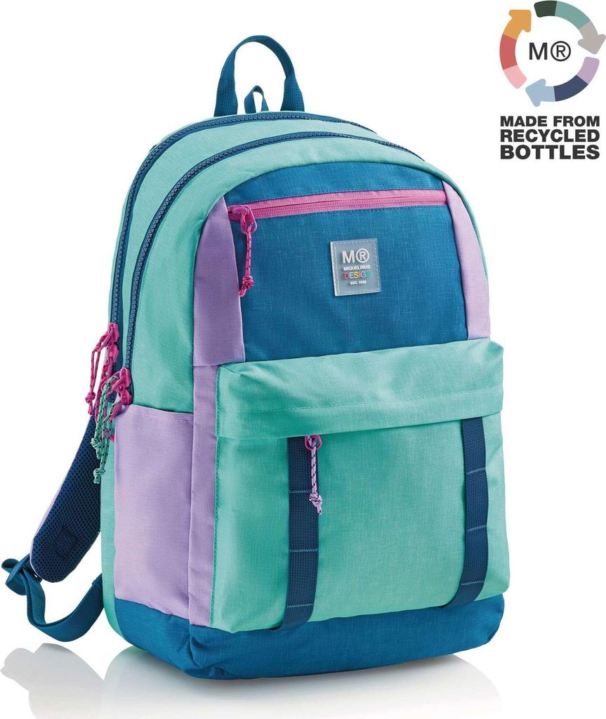 MIQUELRIUS Rucksack Amsterdam 47 x 25 x 6 cm 28 l lila