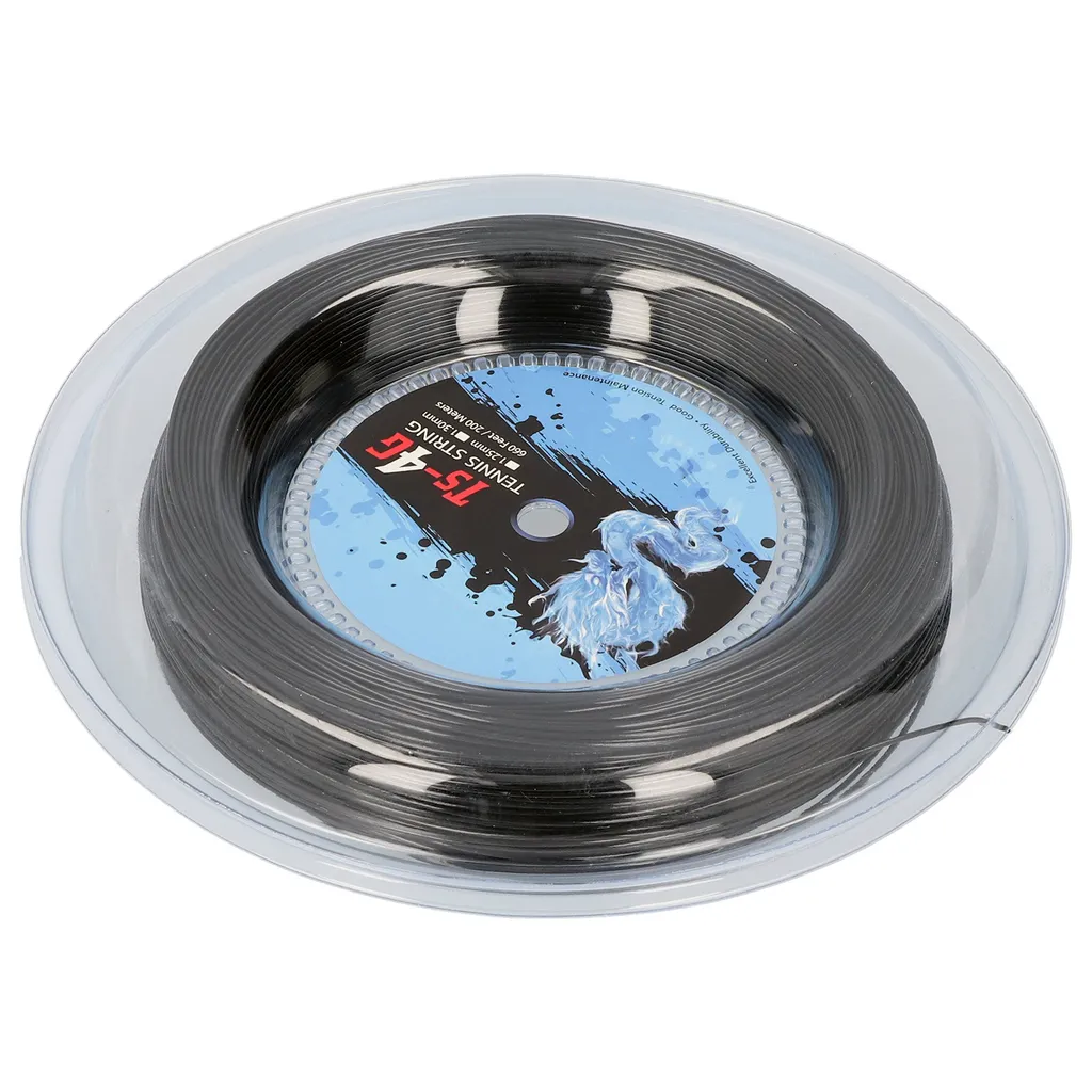 Cordage de tennis en polyester rond 200m - Bobine haute résistance