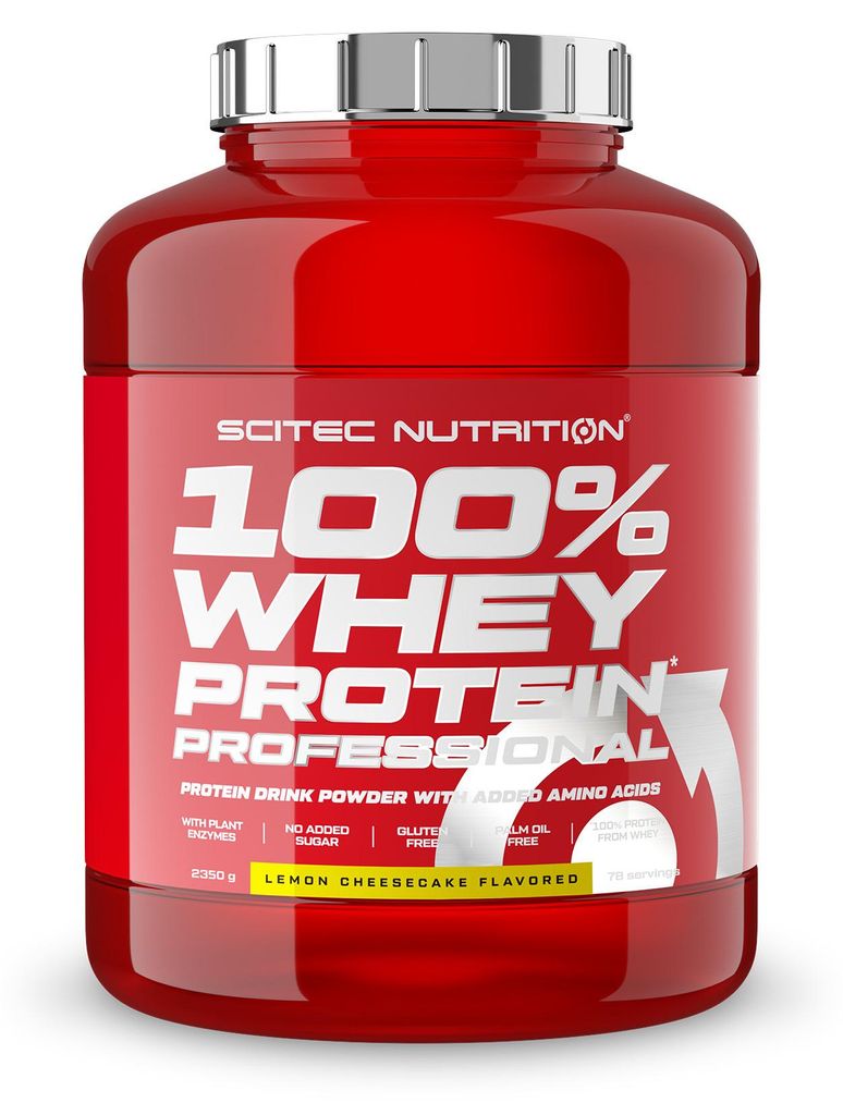 Scitec Nutrition Whey Protein Professional 2350g Dose Lemon Produktbild 