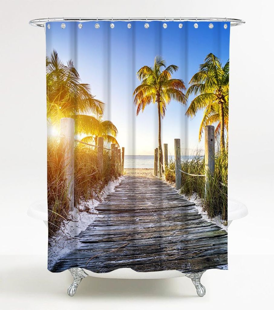 SANILO® Douchegordijn Fort Lauderdale, 180 x 200 cm Productafbeelding 