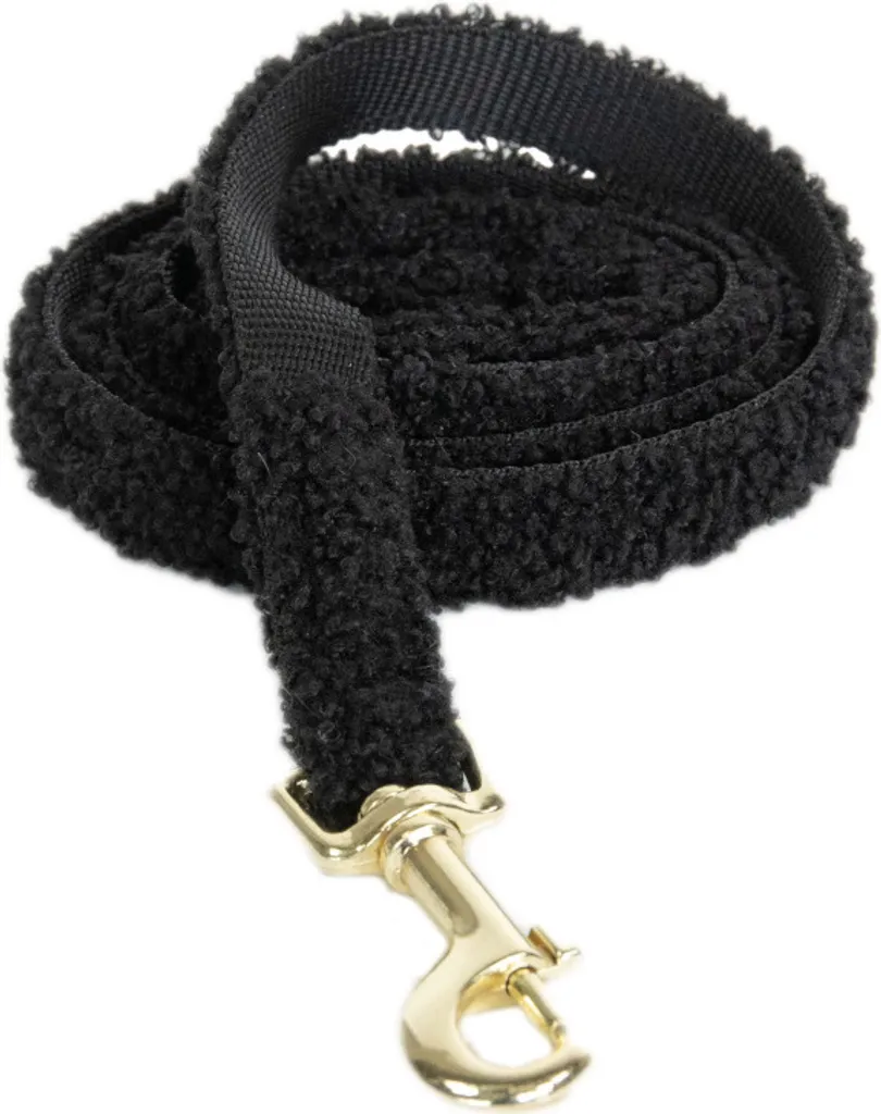 Laisse confortable Kentucky Teddy Fleece 120cm pour mains sensibles