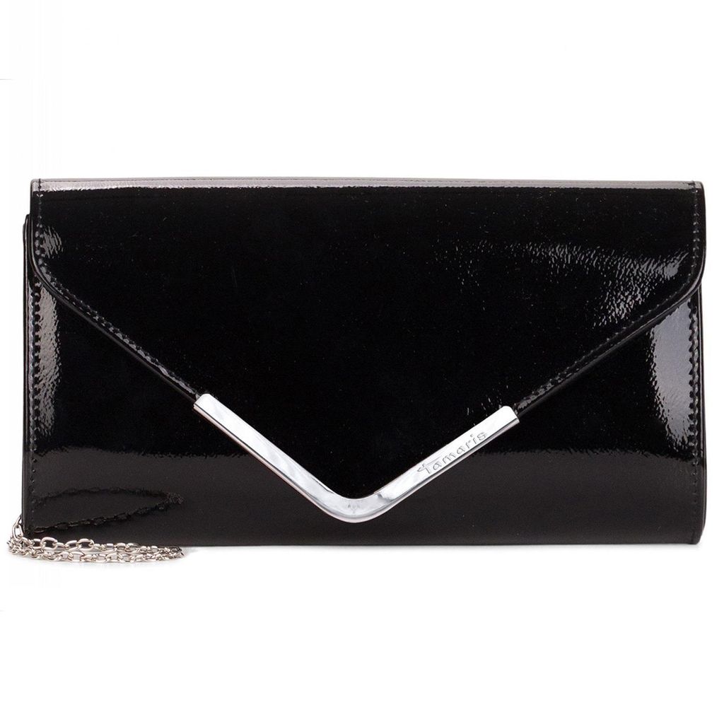 Tamaris Clutch Amalia black-Lack,  Größe in cm  26 x 6 x 13 Produktbild 5