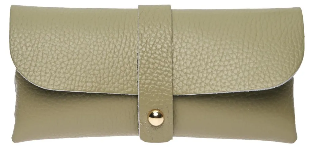Étui à lunettes rigide Roberta M RM 1013 Vert Olive pour vos montures