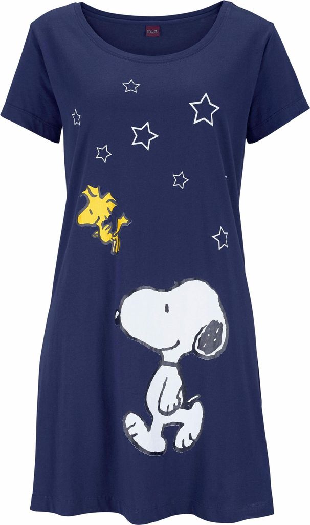 Peanuts Sleepshirt marine Größe 44/46 Produktbild 