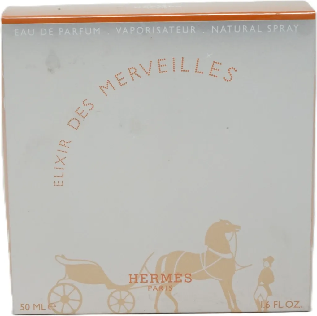 Hermès Elixir des Merveilles 50ml Parfum Intense aux Notes d'Ambre Doré