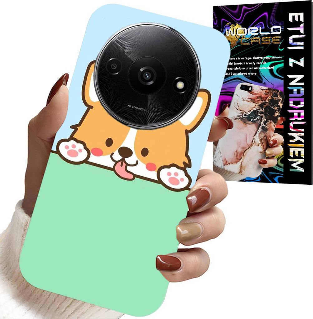 Hülle Für Xiaomi Redmi A3 - Niedlicher Hund Märchenhafte Designs Hülle