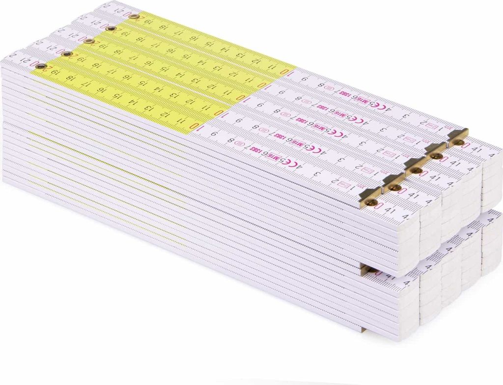 10 pièces | Métrique 2 m Mètre pliant Block 52 | Image du produit 