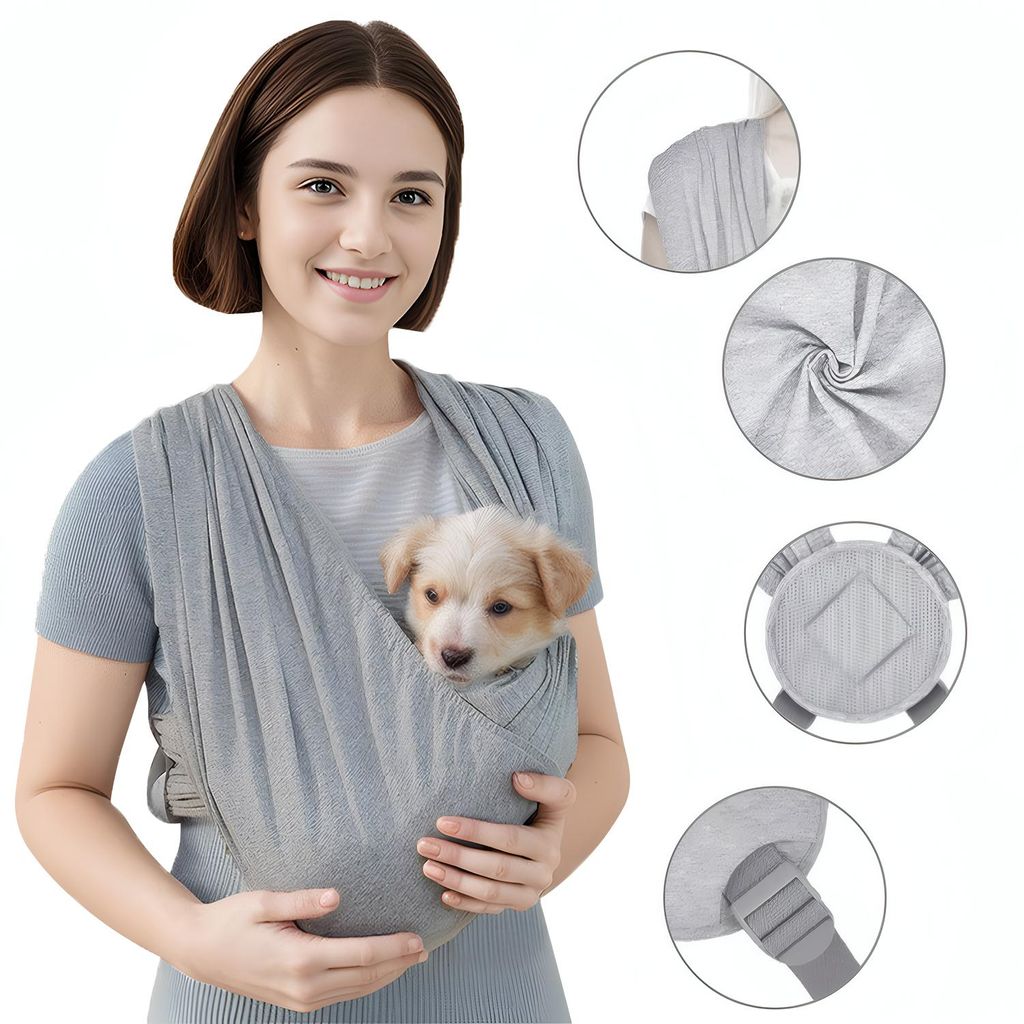 Hunde Tragetasche für kleine Hunde & Katzen bis 7 kg – Produktbild 