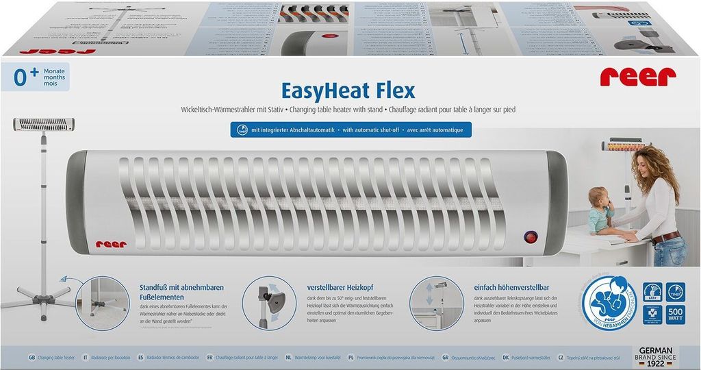reer EasyHeat Flex Wickeltisch-Wärmestrahler, Produktbild 23
