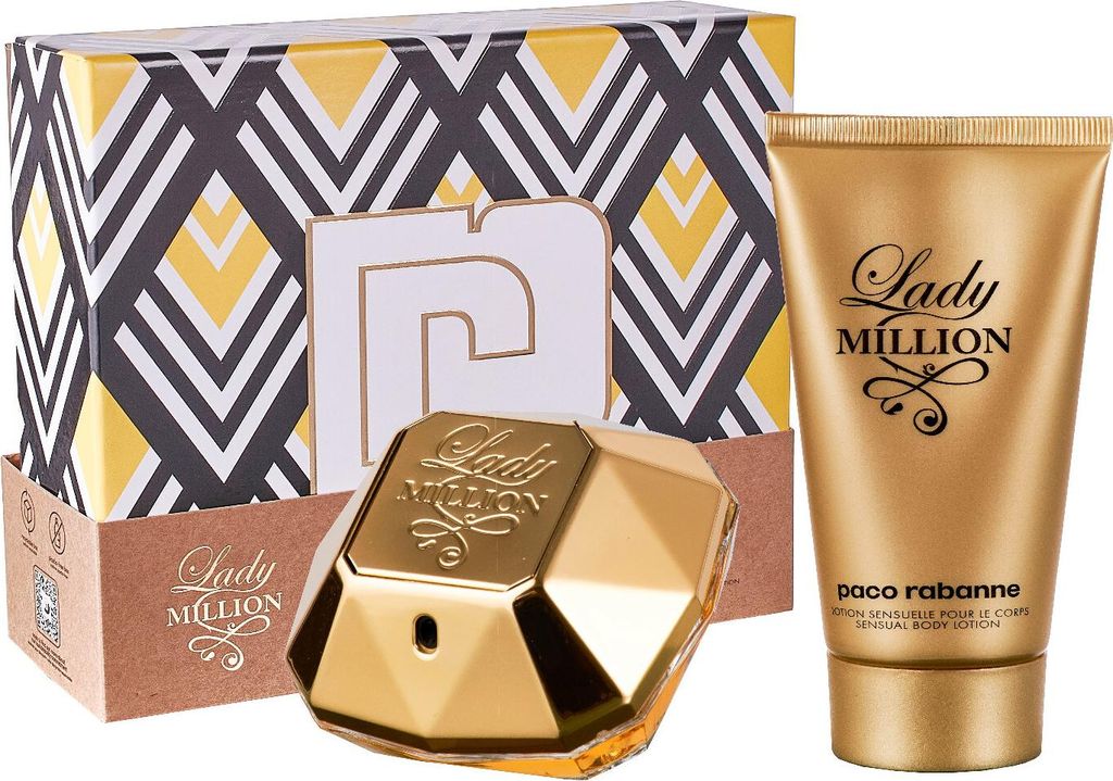 Paco Rabanne Lady Million Edp 50Ml + Bl 75Ml Produktbild 