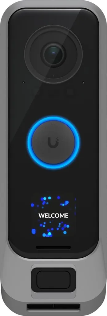 Rénovez votre G4 Doorbell Pro avec le Cover Argent Polycarbonate UniFi