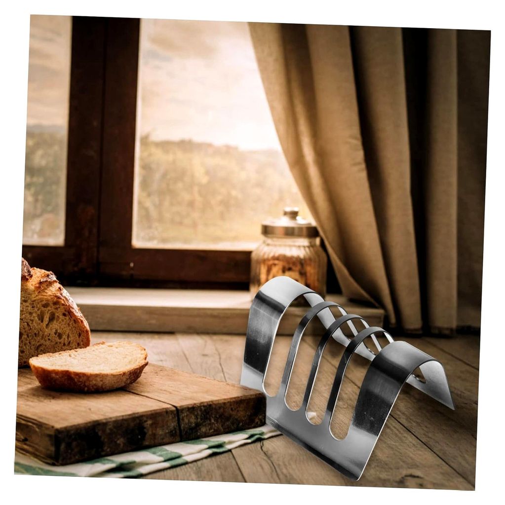 Brotscheibenhalter für Hotelbuffets und Zuhause mit separaten Fächern für ordentliche Aufbewahrung und einfache Entnahme