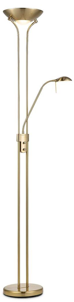 Home Sweet Home R7s + G9 LED Uplight Stehleuchte - Modern Gold/Bronze