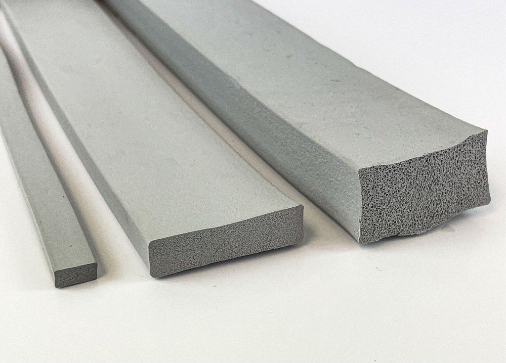 VKP15x15-NBR-MG Moosgummi Quadratprofil NBR Vierkantprofil 15 x 15 mm