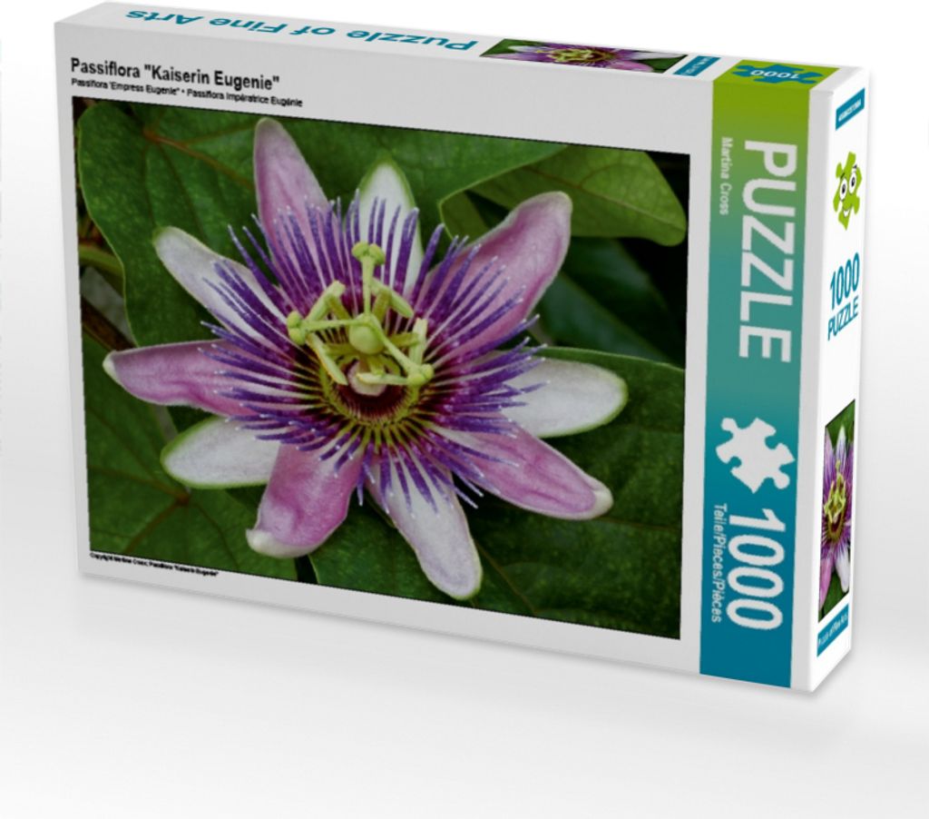 Calvendo Passiflora "Kaiserin Eugenie" 1000 Teile Puzzle quer 640x480mm, Cross Martina; 7329187