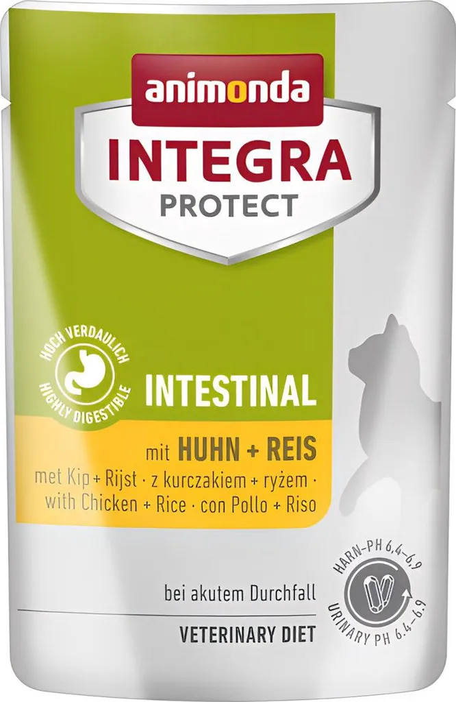Pâtée chien gastro-intestinale Animonda Integra Protect Poulet Riz 24x85g
