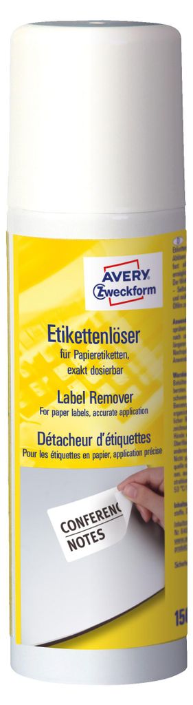 Avery Zweckform 3590, Etiketten-Ablöser, 150 ml / 1 Stück Produktbild 