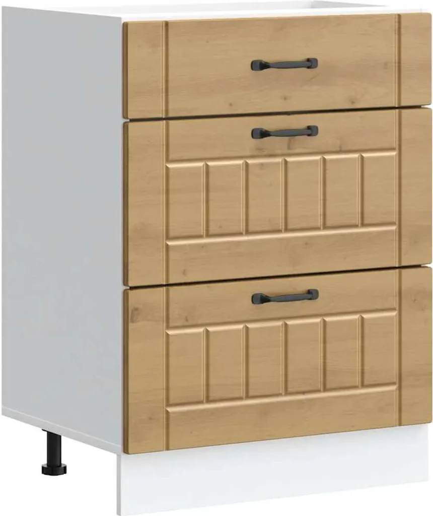 Crea la tua Cucina dei Sogni con vidaXL Lucca Rovere Artisan | Base Mobile
