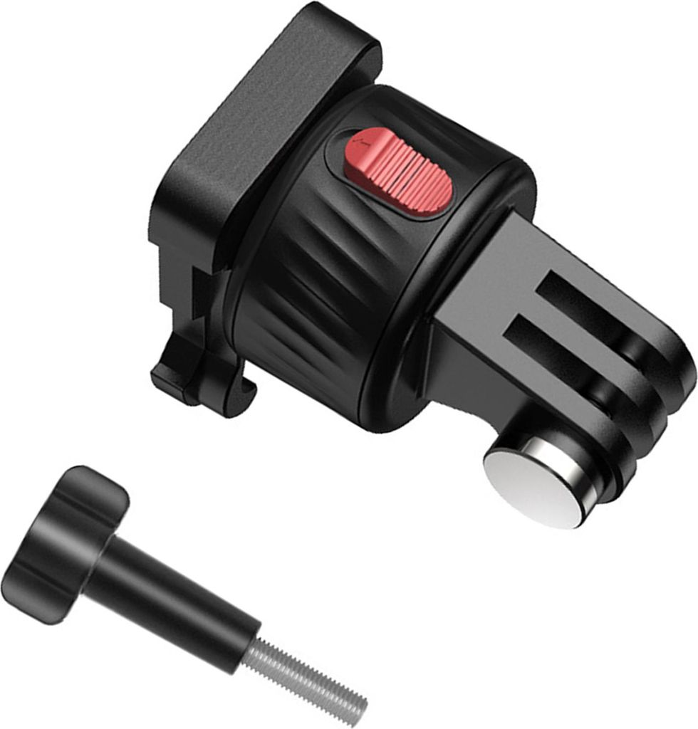 Magnetischer Saugnapf-Adapter, Stativ, Schnellspanner, Basismontage, Action-Kamera-Zubehör, Schrauben frei, mit Stecker, kompatibel mit GoPro11/10...