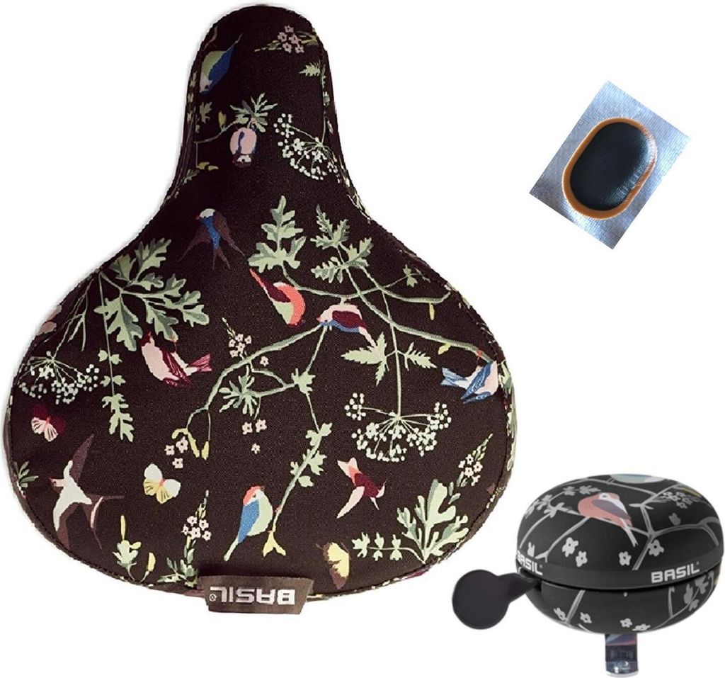 Cloche De Vélo Basil Ding-Dong Wanderlust – Sonnette Métal 80 Mm Ivoire