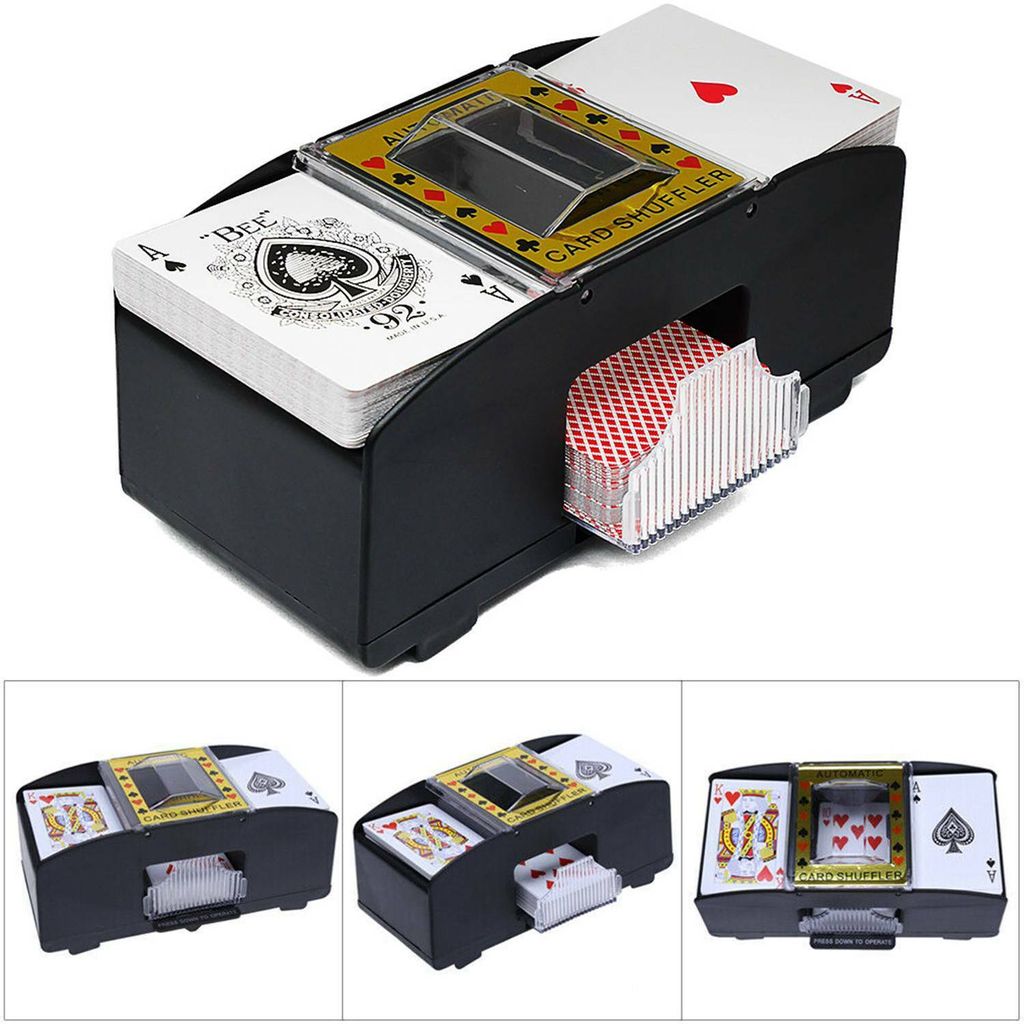 Automatische Poker Kartenmischer Kartenmischmaschine Card Shuffler Spielkarte