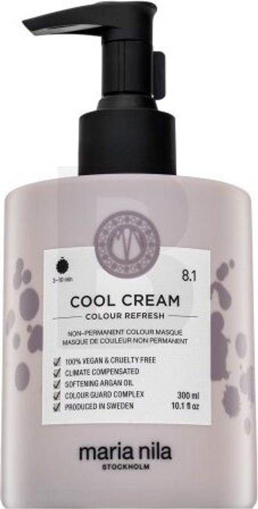 Maria Nila Colour Refresh ernährende Maske ohne Farbpigmente für Wiederbelebung der Farbe Cool Cream 300 ml
