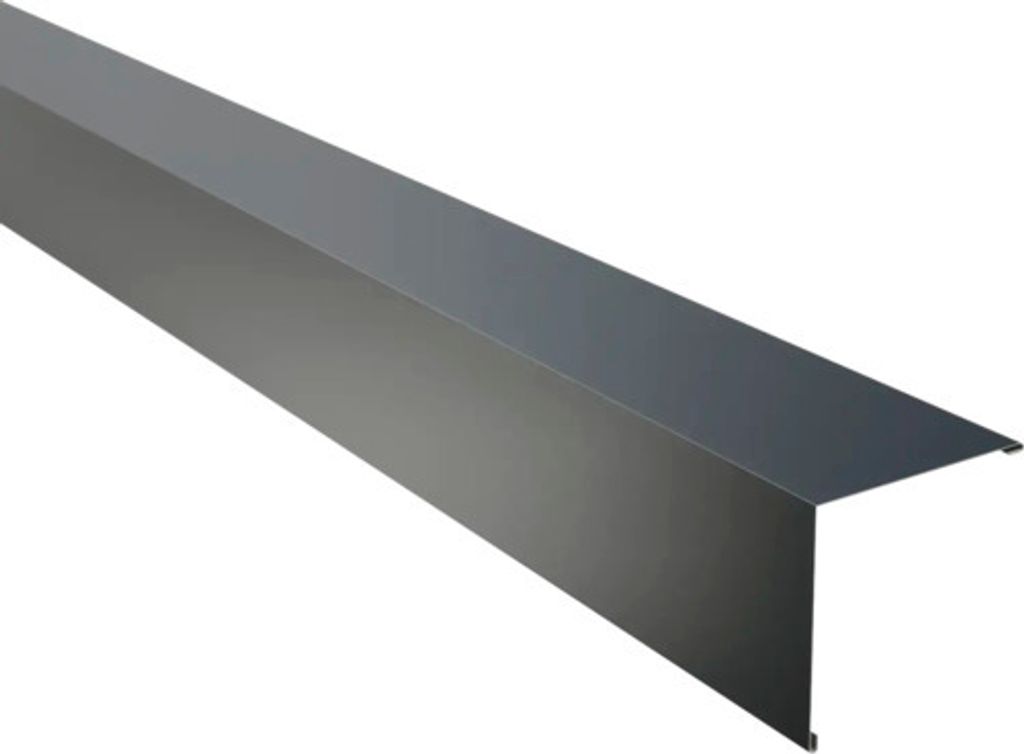 PRECIT Aussenecke 90° für Wand Anthrazitgrau RAL 7016 1000 mm x 115 mm x 115 mm x 0,5 mm