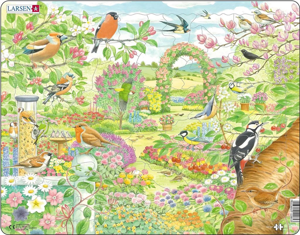 Larsen Maxi LA-FH37, 60 Stück(e), Flora & Fauna, 4 Jahr(e) Produktbild 